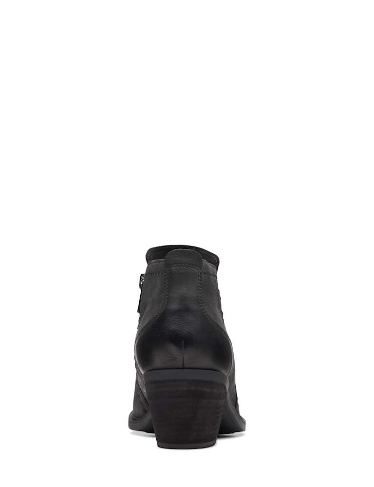 Clarks western ankle booties hotsell