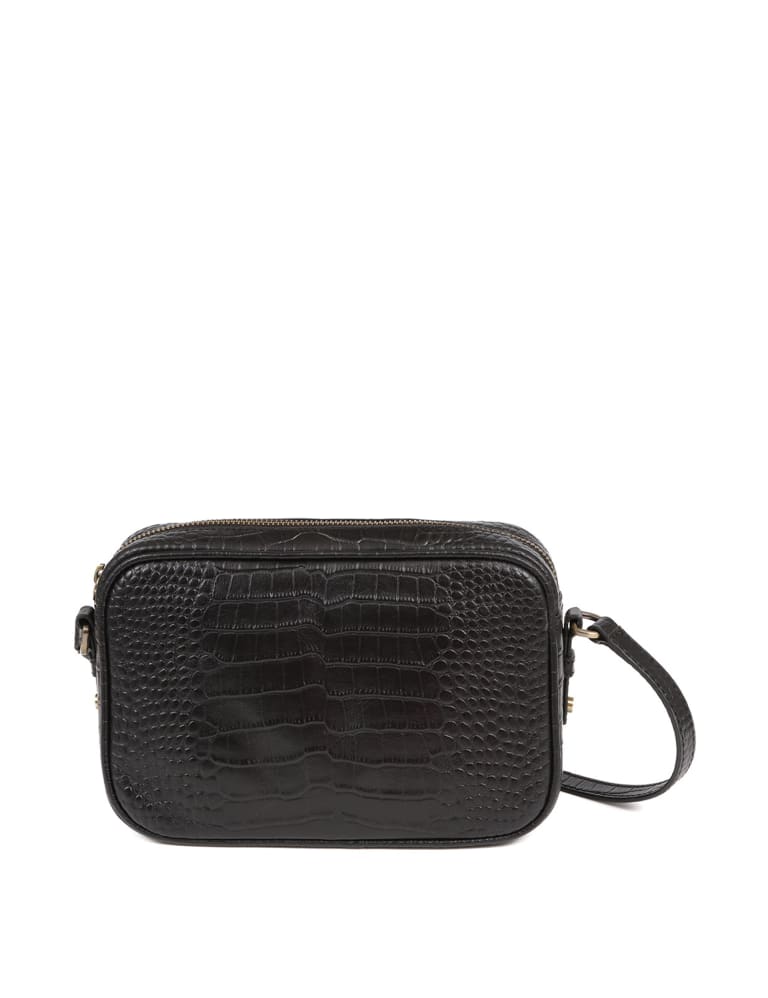 Leather Croc Effect Cross Body Bag Jones Bootmaker M&S