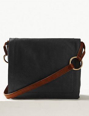 Leather Cross Body Bag Image 2 of 6