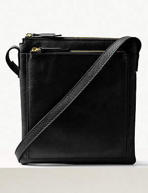 Leather Cross Body Bag Image 2 of 6
