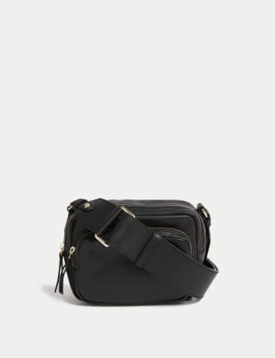 Leather Tote Bag, M&S Collection