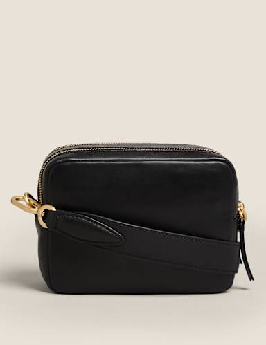 Leather Cross Body Camera Bag 4 of 5