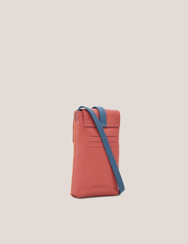 Leather Cross Body Phone Bag White Stuff M S