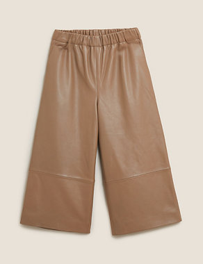 Leather Culottes Image 2 of 5