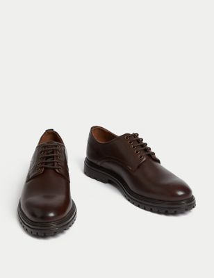 Leather Derby Heritage Shoes Image 2 of 5