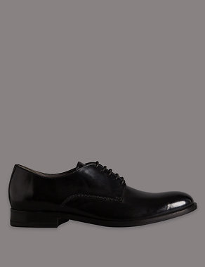 Leather Derby Lace-up Shoes Image 2 of 5