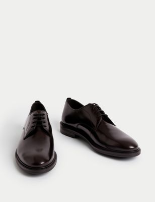 Leather Derby Shoes Image 2 of 5
