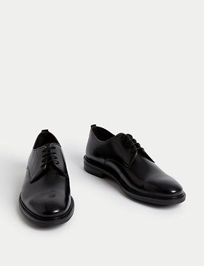 Leather Derby Shoes Image 2 of 4