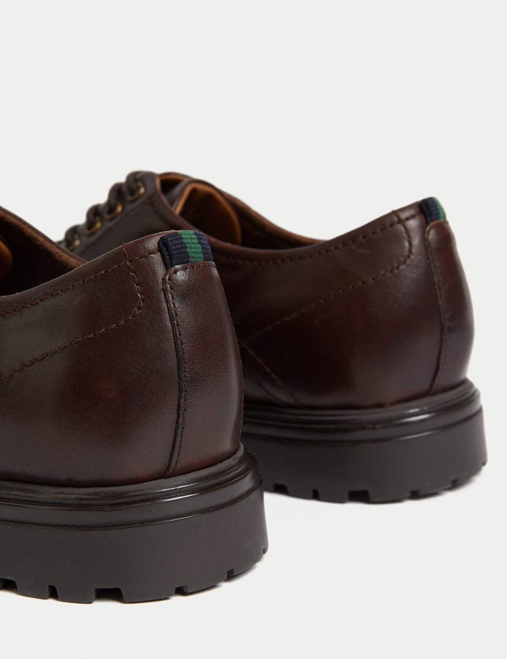 Leather Derby Shoes 2 of 5