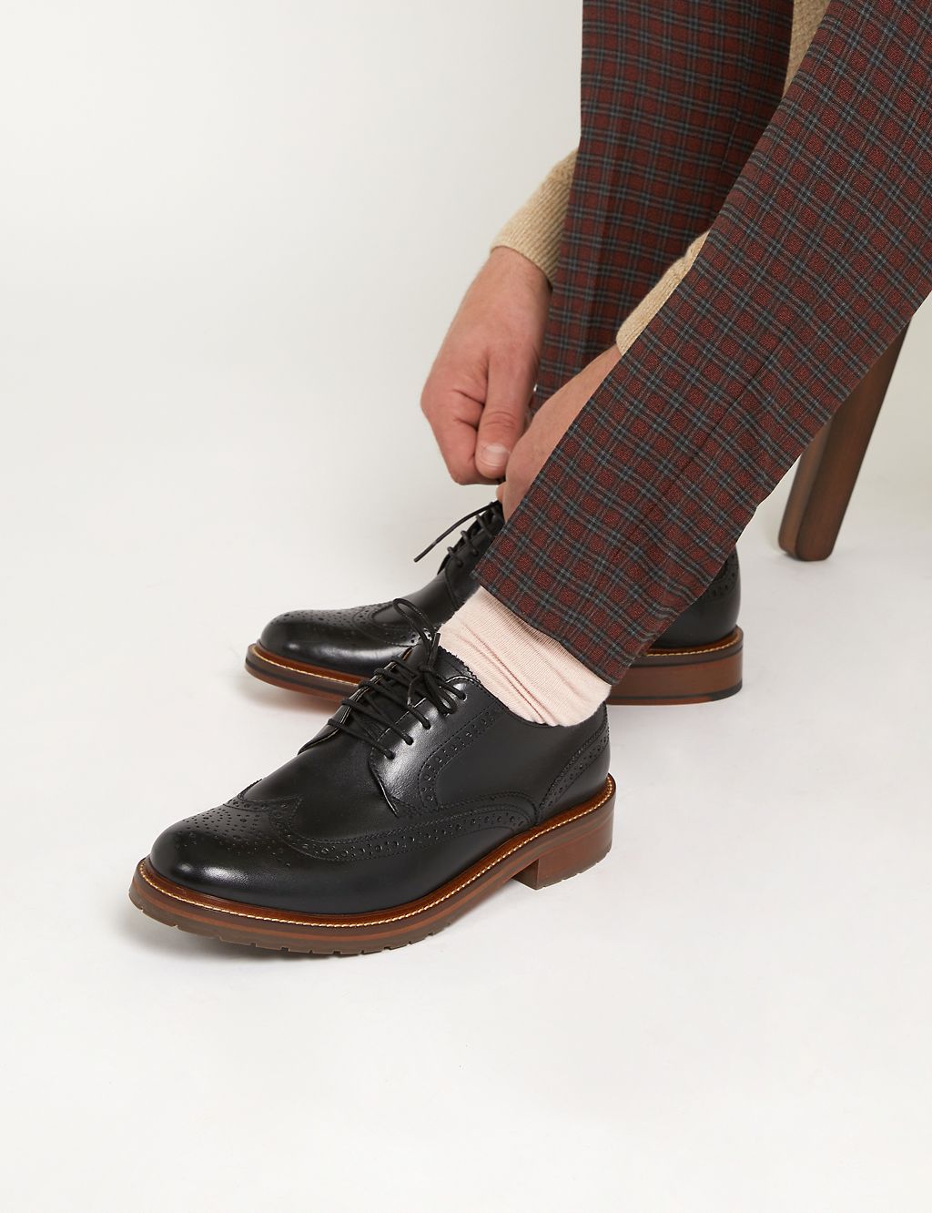 Leather Derby Shoes 3 of 6