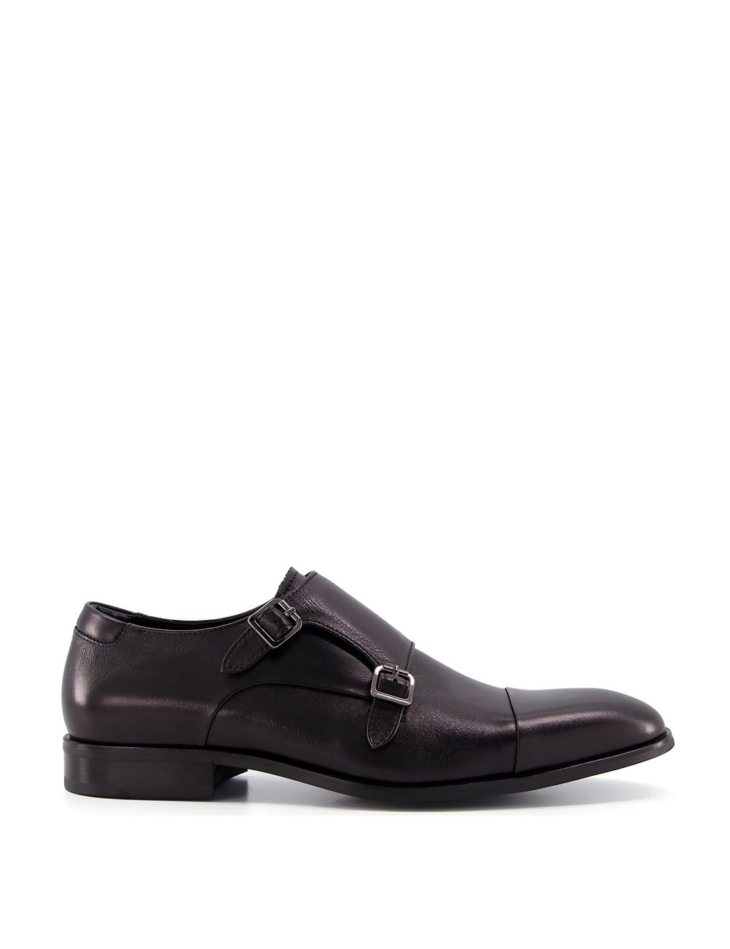 Leather Double Monk Strap Shoes | Dune London | M&S