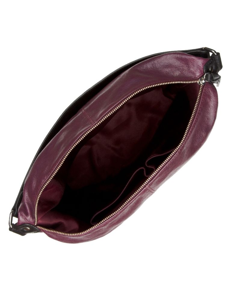 Leather Double Strap Hobo Bag 5 of 5