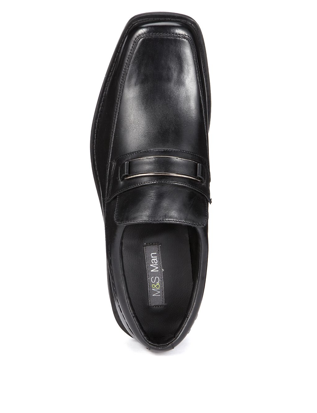 Leather Extra Wide Slip-On Loafers 1 of 5