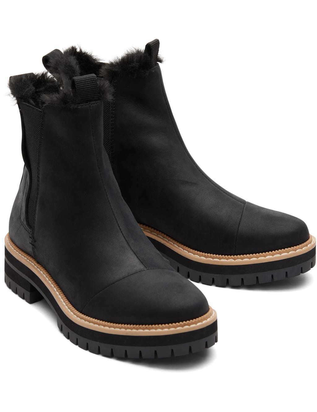 Toms fur 2025 lined shoes