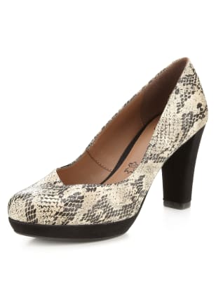 Marks and store spencer snakeskin shoes