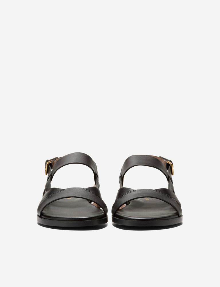 Leather Fawn Buckle Sandals 4 of 6