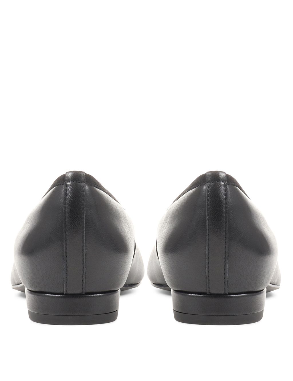 Leather Flat Ballet Pumps 7 of 7