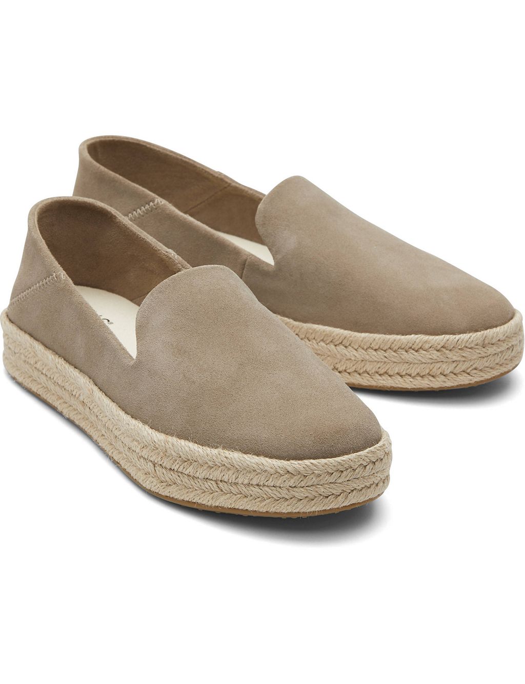 Leather Flat Espadrilles 1 of 6