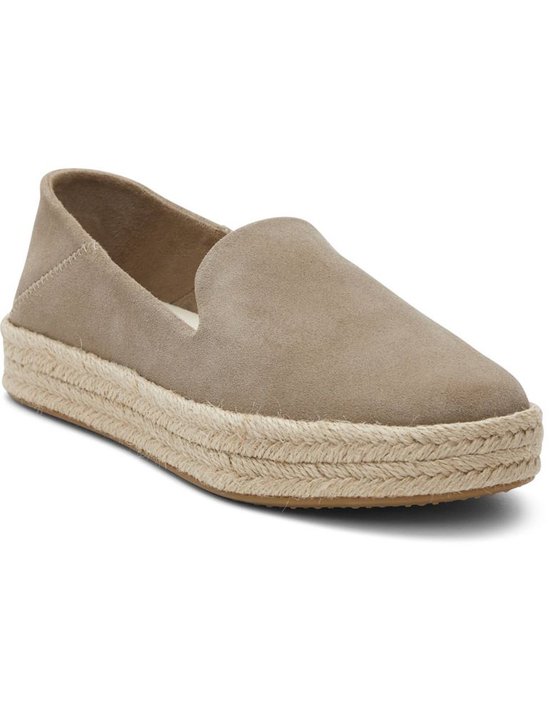 Leather Flat Espadrilles 3 of 6