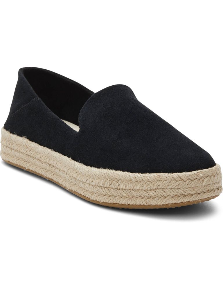 Leather Flat Espadrilles 1 of 7