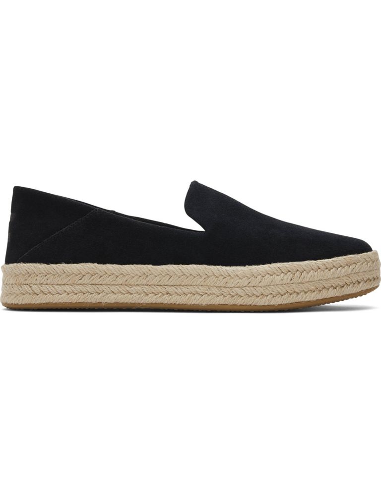 Leather Flat Espadrilles 3 of 7