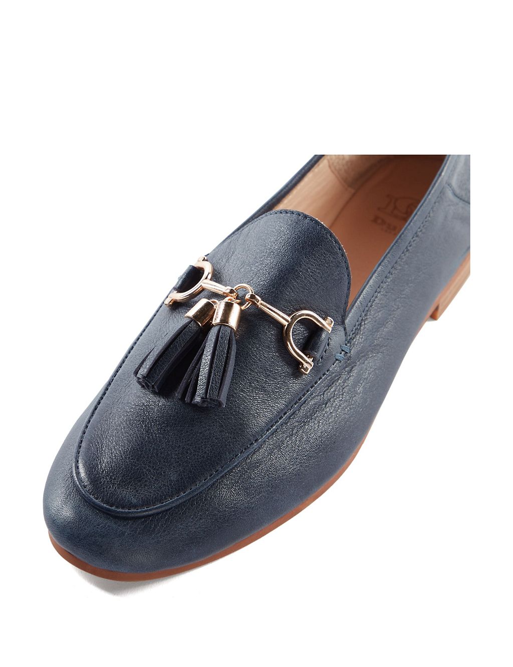 Leather Flat Loafers 4 of 4