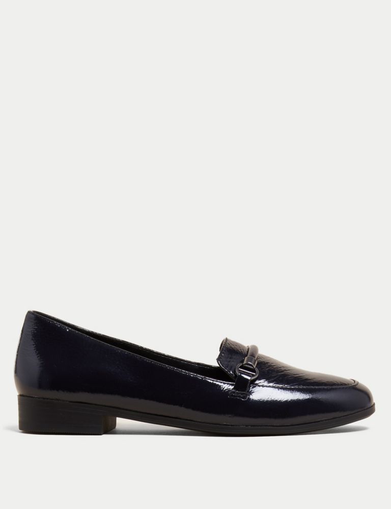 Leather Flat Loafers 1 of 5