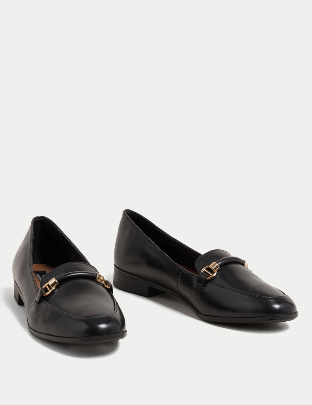 Leather Flat Loafers 1 of 5