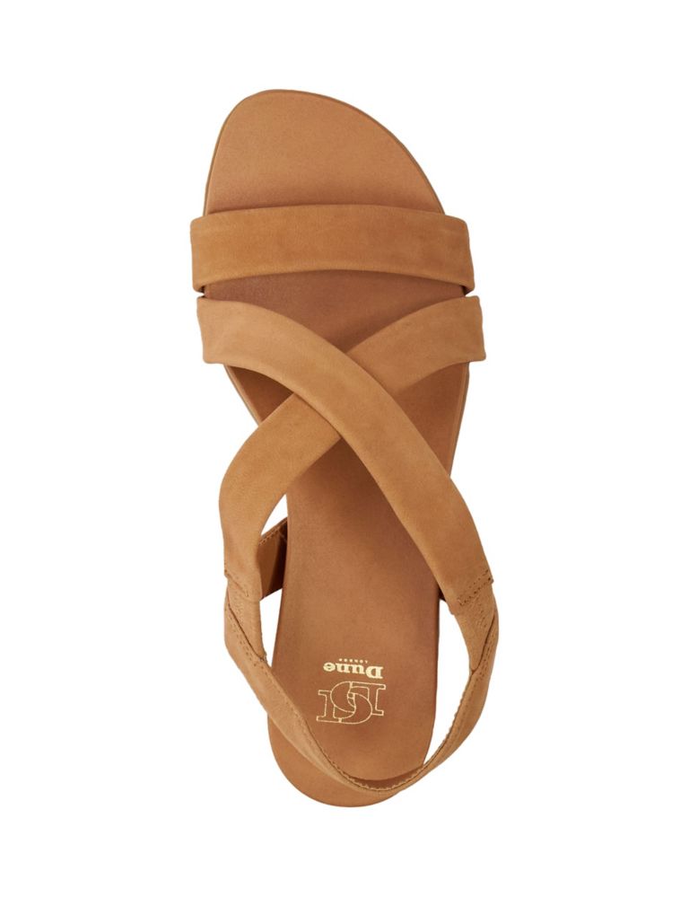 Leather Flat Sandals 4 of 5