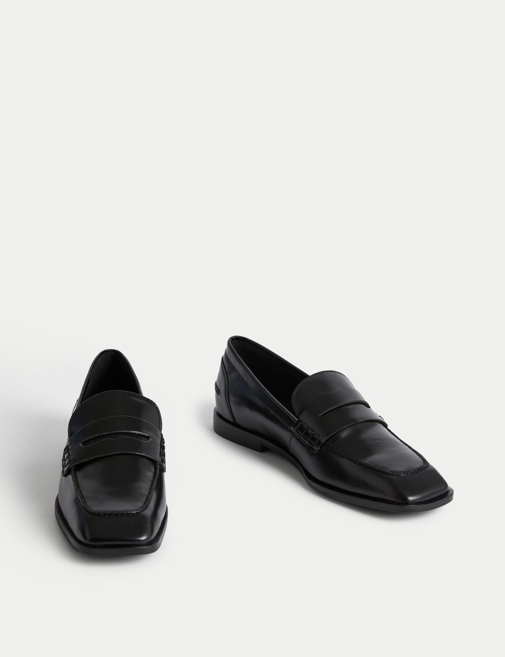 Square toe moccasins new arrivals