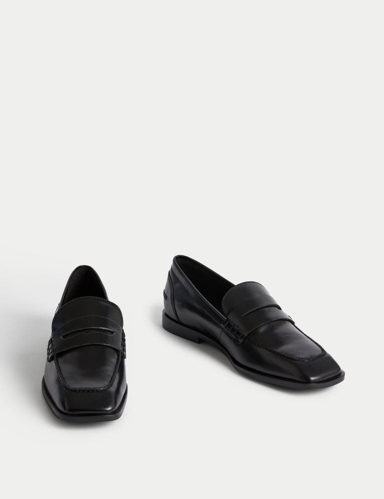 Square toe loafer outlet