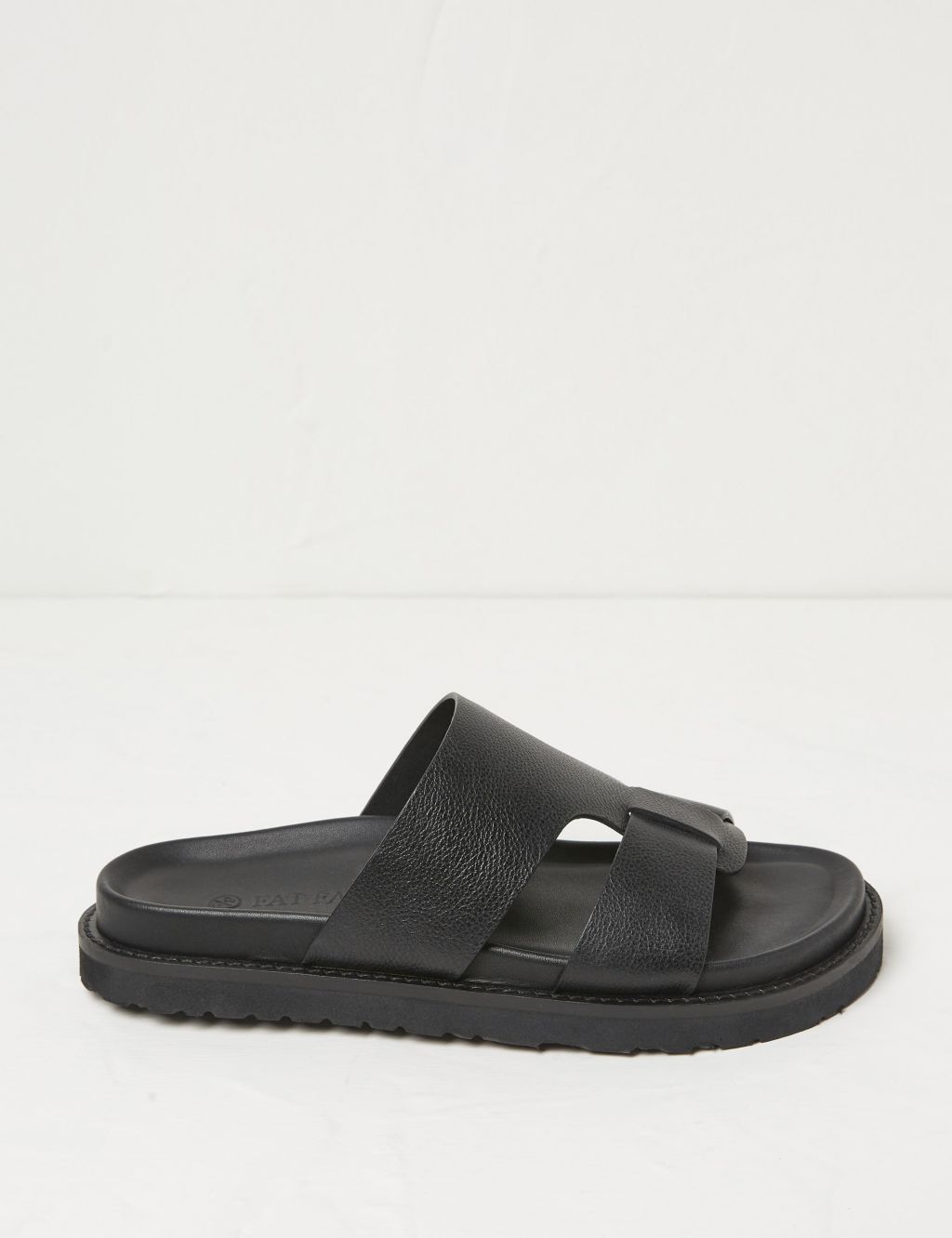 Leather Flatform Footbed Sliders | FatFace | M&S