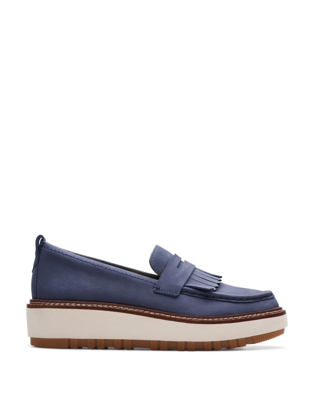 Leather Flatform Loafers 3 of 6