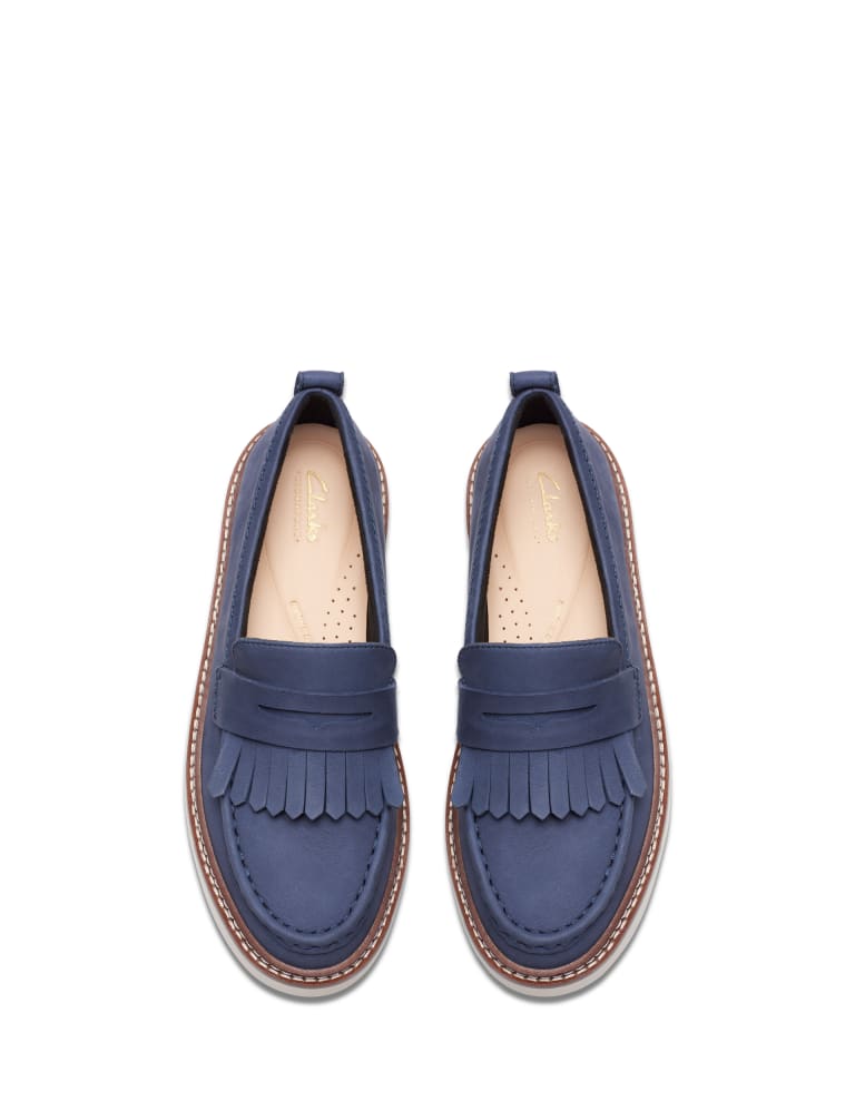 Leather Flatform Loafers 5 of 6