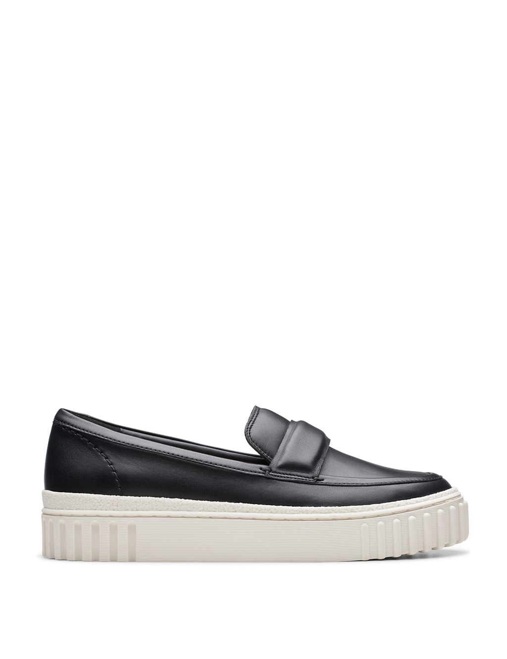 Leather Flatform Loafers 3 of 6