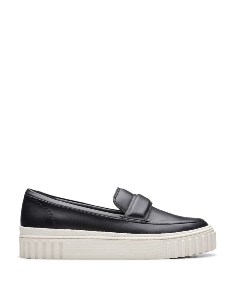 Leather Flatform Loafers 1 of 6