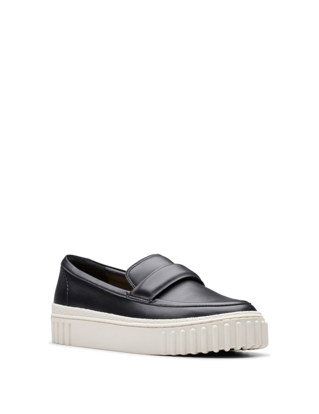 Leather Flatform Loafers 2 of 6