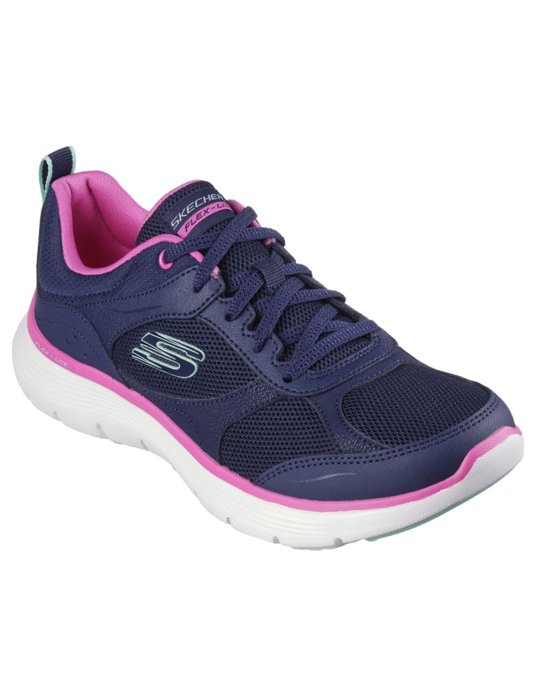 Leather Flex Appeal 5.0 Fresh Touch Lace Up Trainers Skechers M S