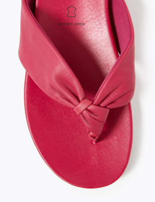 Leather Flip Flops M S Collection M S