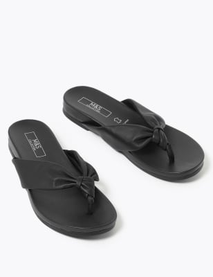 bamboo shoes fur slides