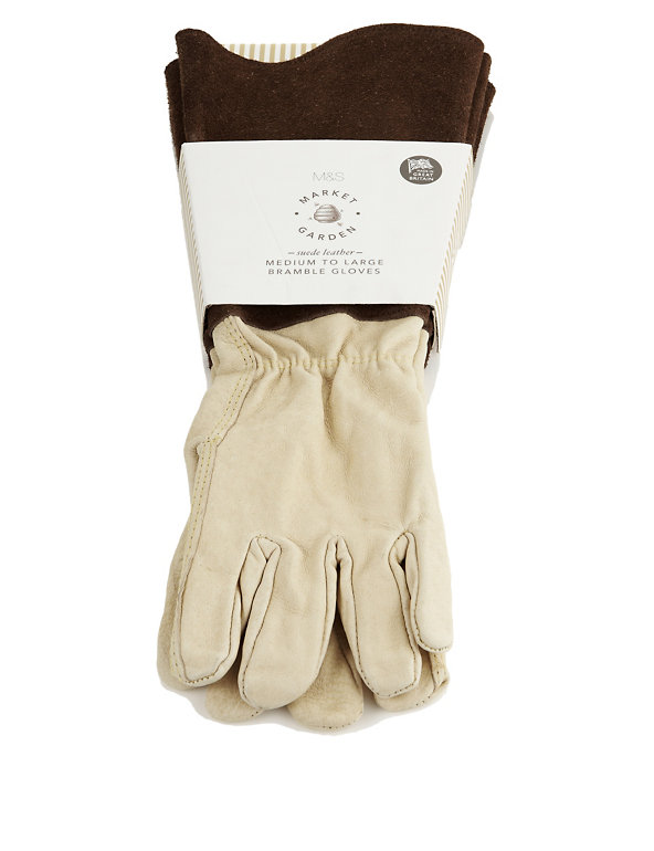 Leather Gauntlet Gloves Image 1 of 2