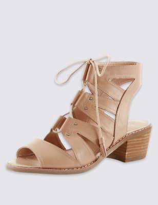 Ghillie best sale heeled sandals