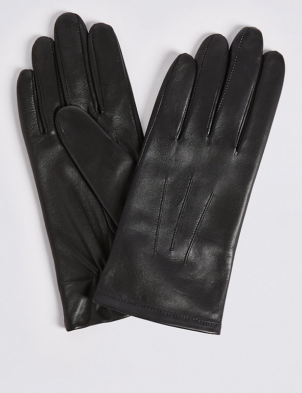 Leather Gloves M S Collection, How To Clean Vintage White Leather Gloves