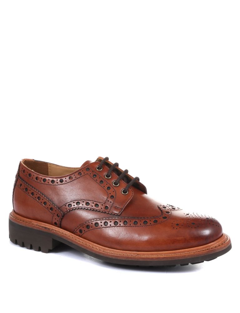 Leather Goodyear Welted Derby Shoes 2 of 6