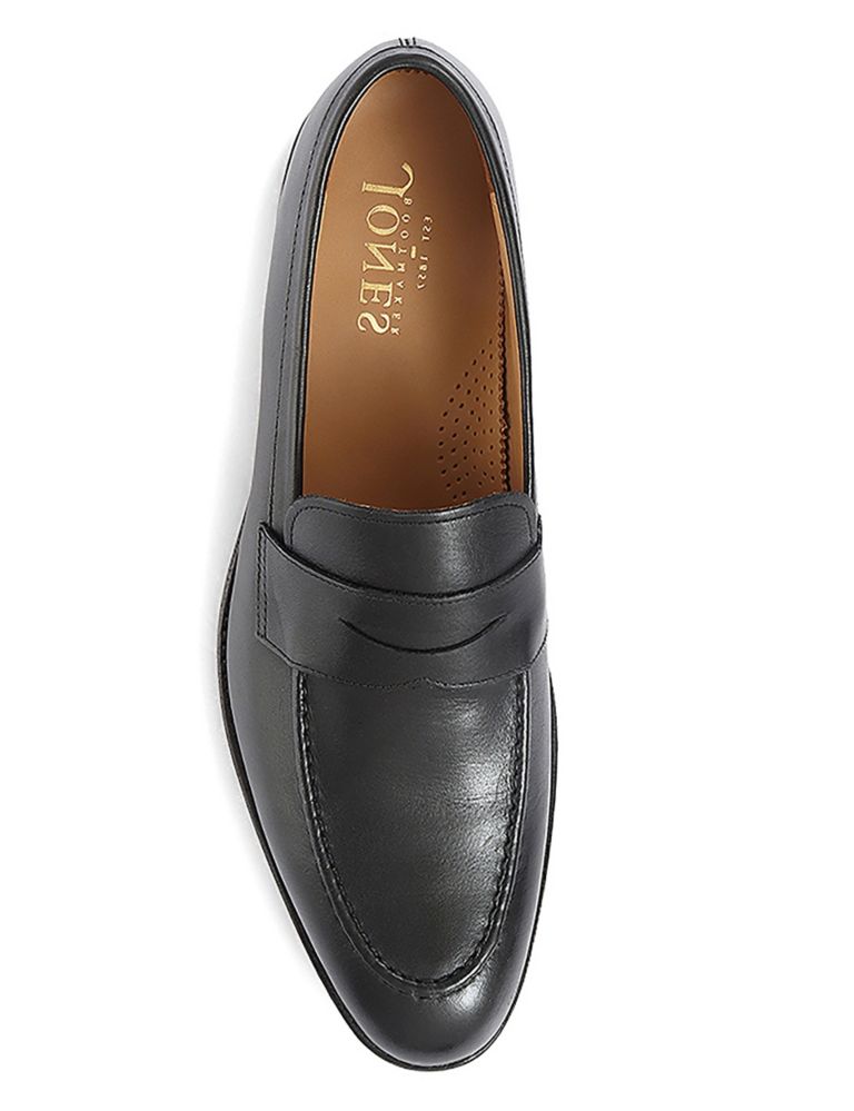 Leather Goodyear Welted Slip-On Loafers 3 of 6