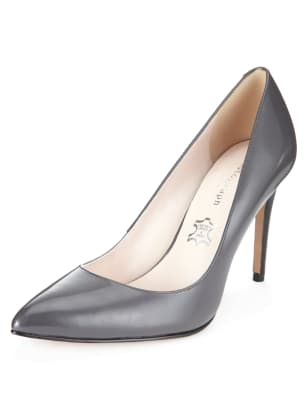 Charcoal grey shoes clearance heels