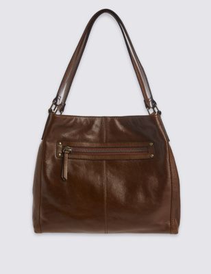 Leather Hobo Bag Image 2 of 6