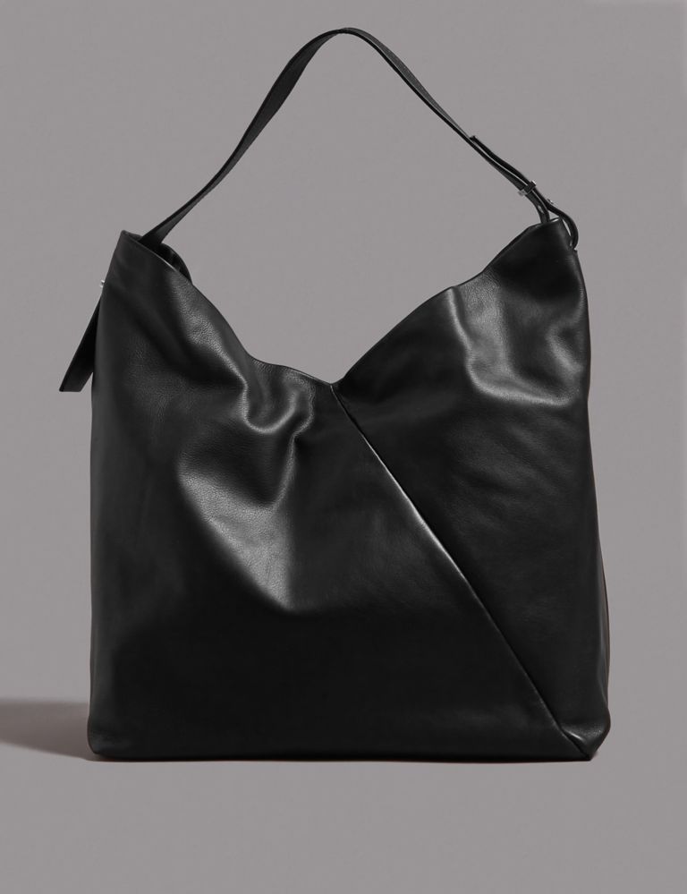 Leather Hobo Bag 2 of 5