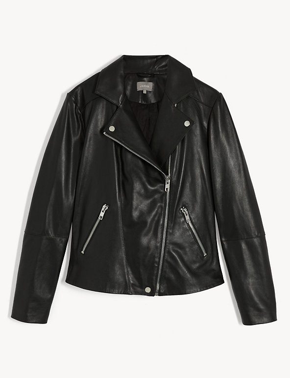 Leather Jacket | JAEGER | M&S