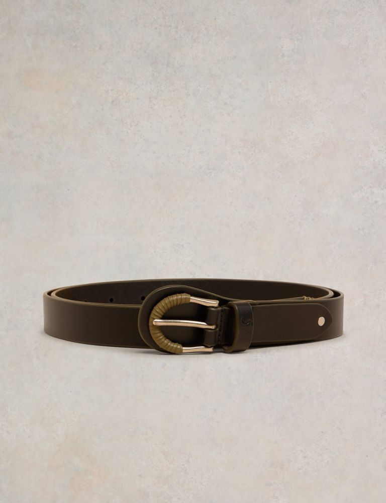 Leather Jeans Belt 1 of 4